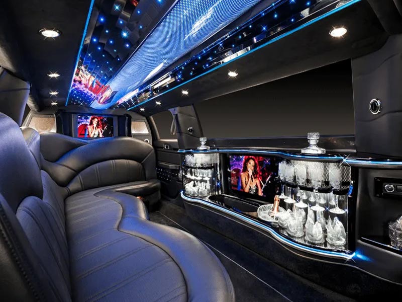 Premium Stretch Limo interior