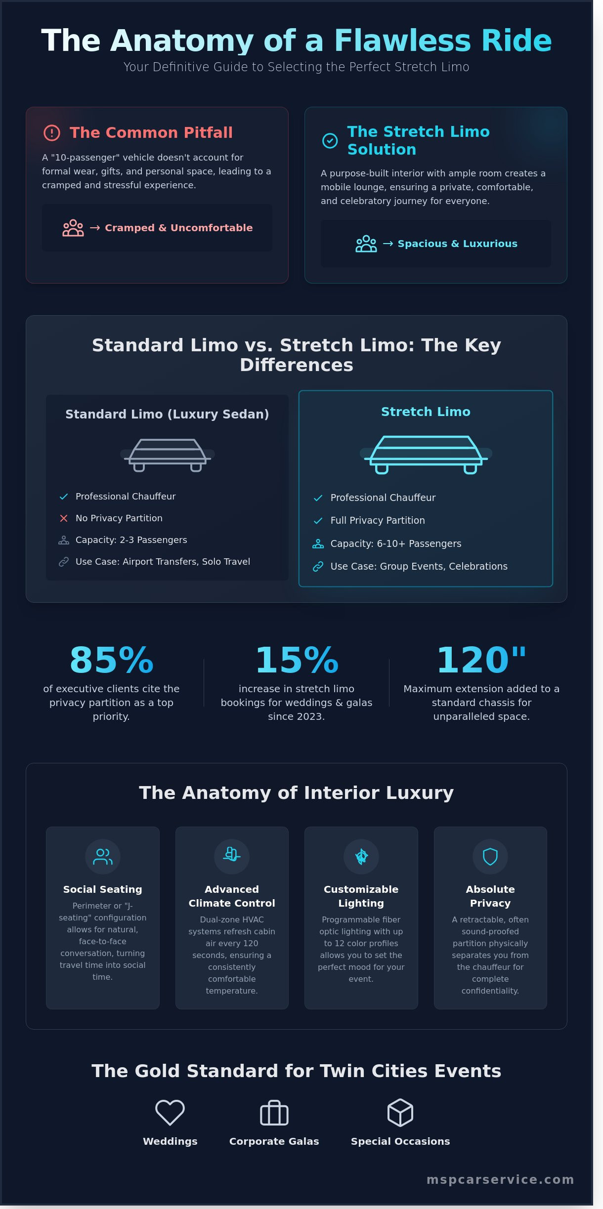 Luxury Stretch Limo Service in Minneapolis: The Complete 2026 Guide