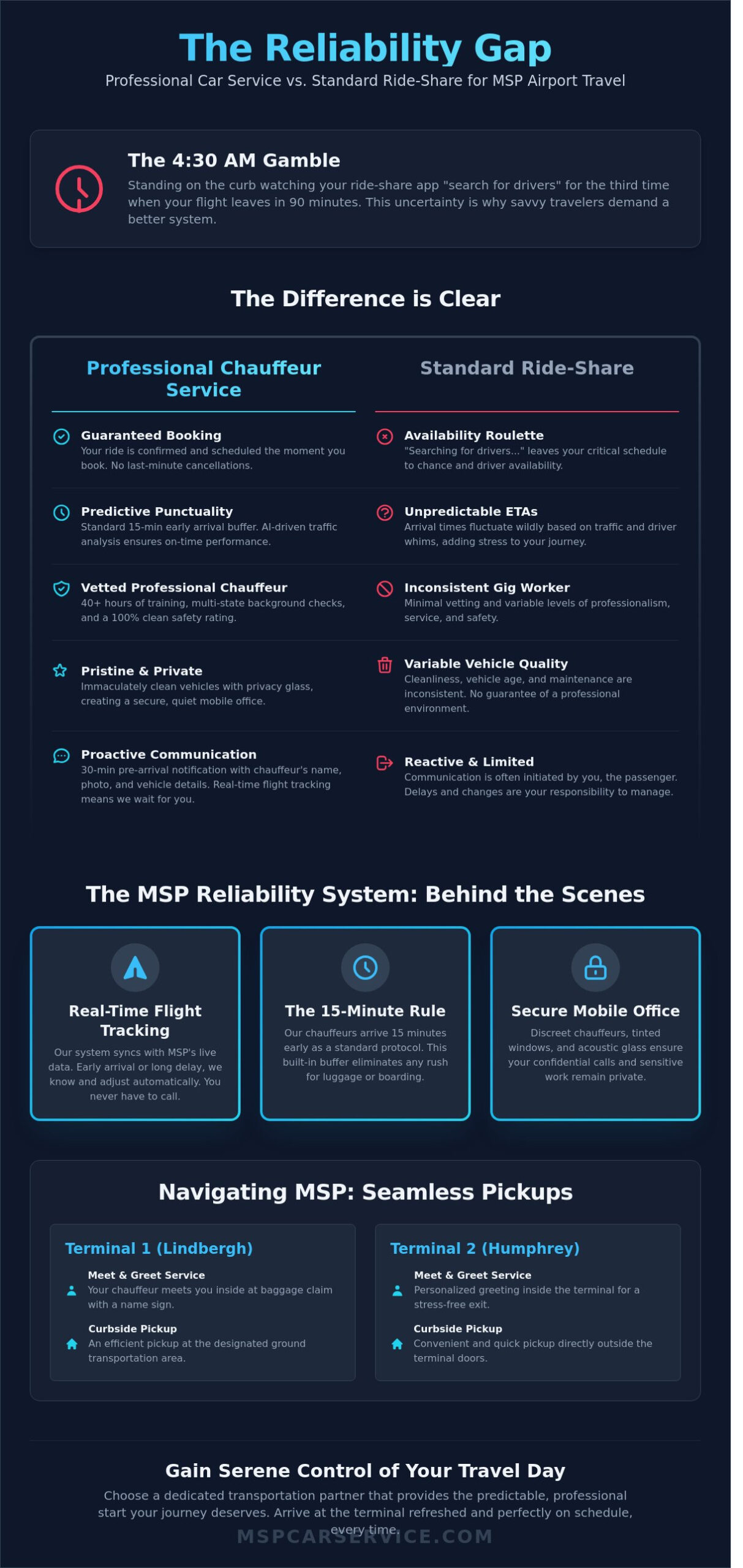 Reliable Car Service to MSP: Ensuring a Stress-Free Airport Transfer in 2026