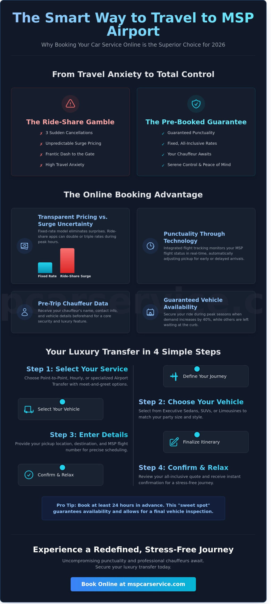 Book Car Service to MSP Online: Your Guide to Premium Airport Travel