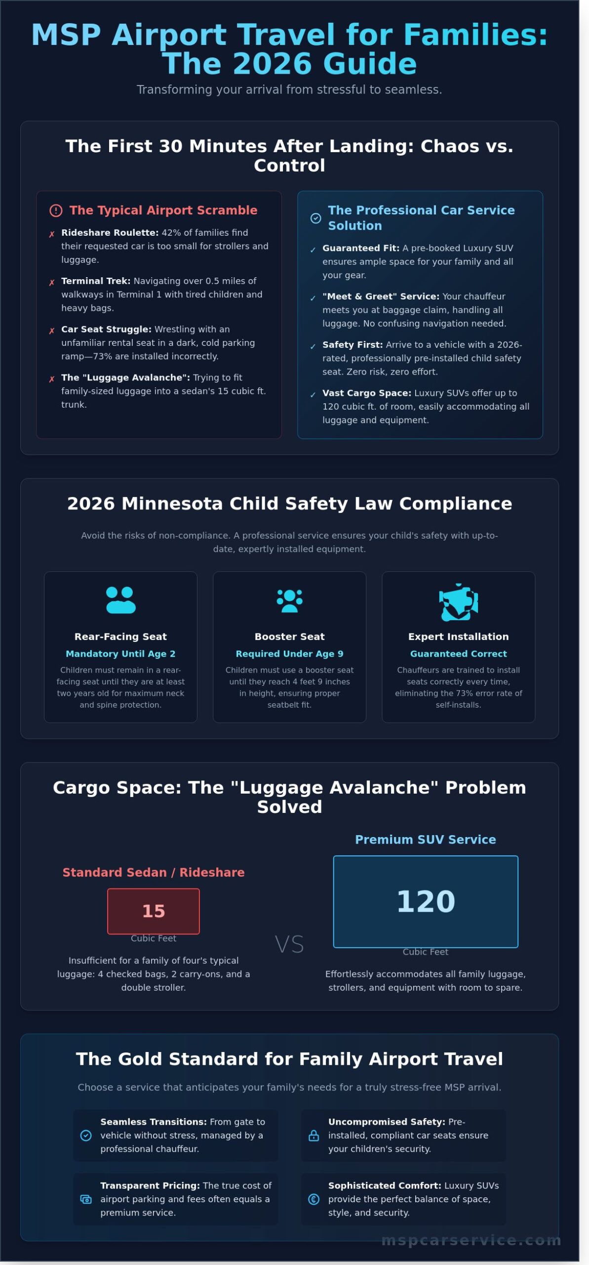 MSP Airport Transportation for Families: The 2026 Guide to Stress-Free Travel