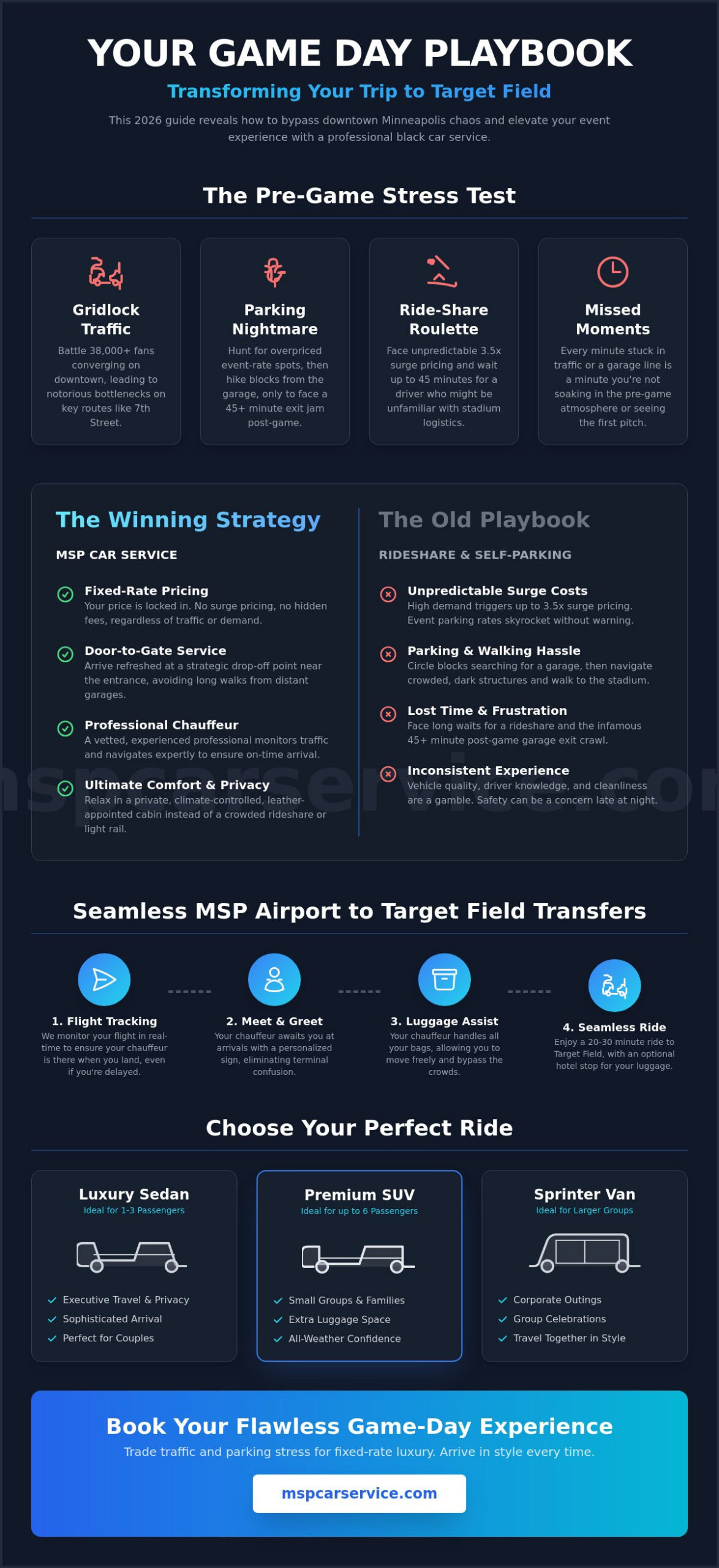 Black Car Service to Target Field: The 2026 Luxury Game-Day Guide
