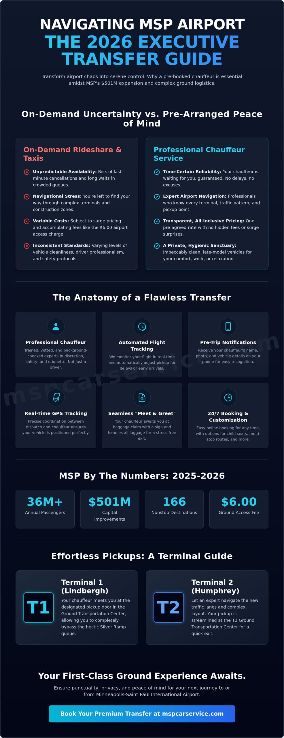 MSP Airport Transfer Service: The 2026 Guide to Luxury Ground Transportation